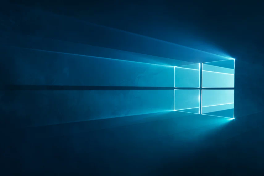 Windows 10 official desktop background.